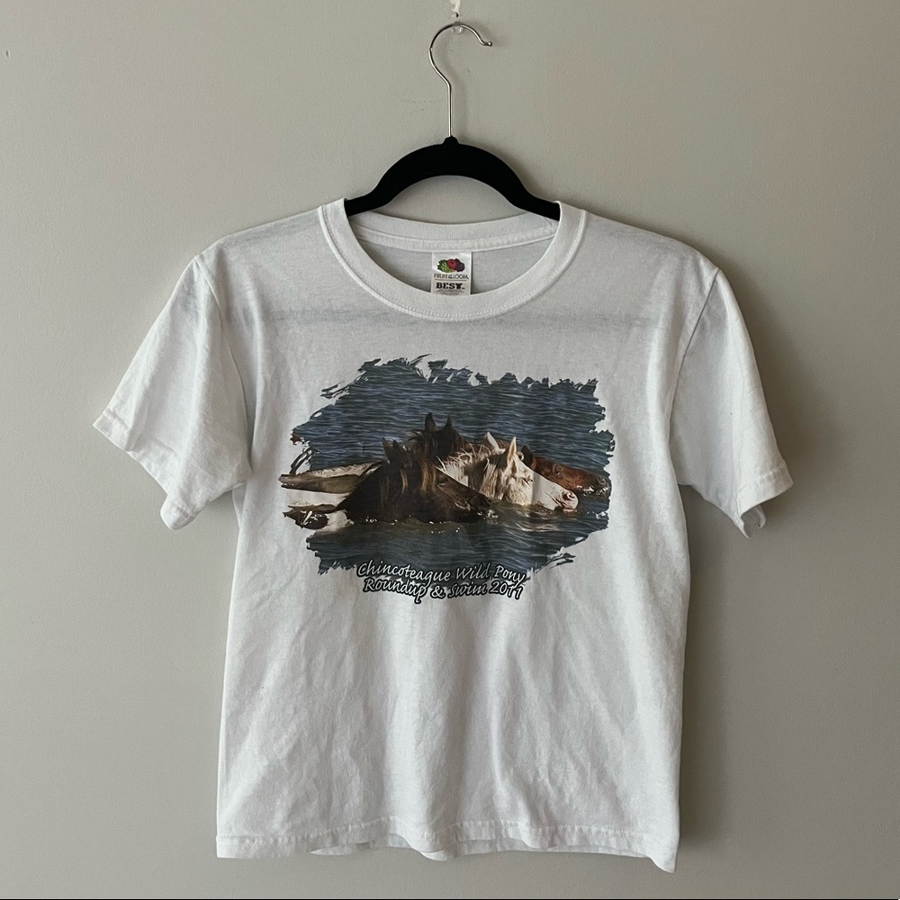 Chincoteague Wild Pony Swim T-Shirt
